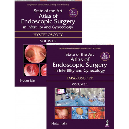 State of the Art Atlas of Endoscopic Surgery in Infertility and Gynecology, 3/E (2 Vols) for Gynecologists and Infertility S…