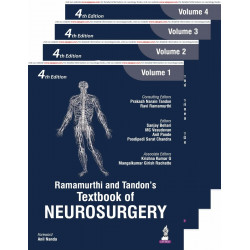 RAMAMURTHI AND TANDON'S TEXTBOOK OF NEUROSURGERY (4VOLS): Four Volume Set book by PRAKASH NARAIN TANDON, RAVI RAMAMURTHI