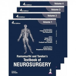 RAMAMURTHI AND TANDON'S TEXTBOOK OF NEUROSURGERY (4VOLS): Four Volume Set book by PRAKASH NARAIN TANDON, RAVI RAMAMURTHI - Back