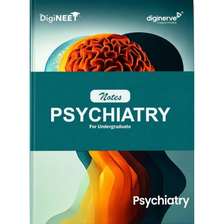 Psychiatry Notes for Undergraduates for MBBS Students | High-Yield Color-Coded Notes on Psychiatric Disorders and Management…