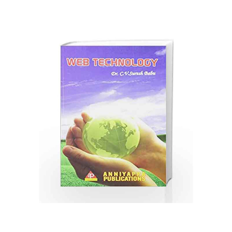 Web Technology PB by Babu S Book-9788190905794