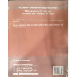 THERAPEUTIC EXERCISE FOUNDATIONS AND TECHNIQUES 8TH EDITION, 2023 book by Jaypee Brothers Medical Publishers - Additional Image