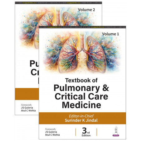 TEXTBOOK OF PULMONARY & CRITICAL CARE MEDICINE (2VOLS): Two Volume Set book by Surinder K Jindal