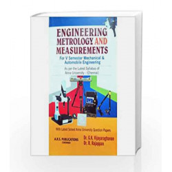 ENGINEERING METROLOGY AND MEASUREMENTS by BAILEY Book-9788192030135