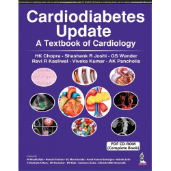 CARDIODIABETES UPDATE A TEXTBOOK OF CARDIOLOGY book by HK Chopra