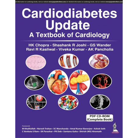 CARDIODIABETES UPDATE A TEXTBOOK OF CARDIOLOGY book by HK Chopra