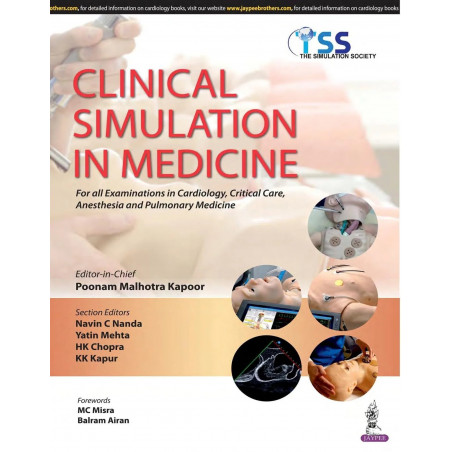 CLINICAL SIMULATION IN MEDICINE FOR ALL EXAM. IN CARDIOLOGY,CRITICAL CARE, ANESTHESIA AND PULM.MED. book by Kapoor Poonam Ma…