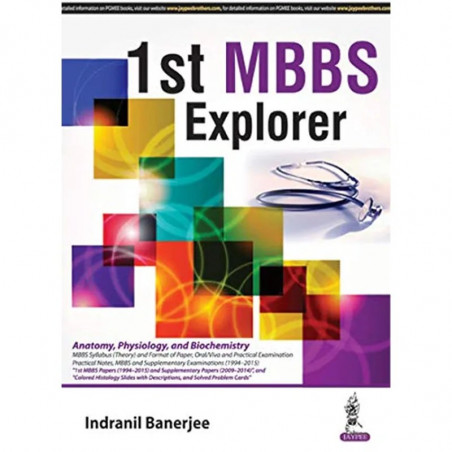 1st MBBS Explorer book by Indranil Banerjee