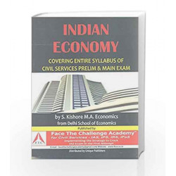 Indian Economy Covering Entire Syllabus of Civil Services Prelim & Main Exam by BREY Book-9788193152331
