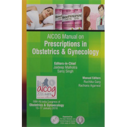 Aicog Manual On Prescriptions In Obstetrics & Gynecology book by Malhotra Jaideep