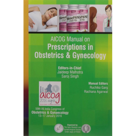 Aicog Manual On Prescriptions In Obstetrics & Gynecology book by Malhotra Jaideep