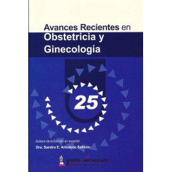 AVANCES RECIENTES EN OBSTETRICIA YA GINECOLOGIA-25 book by LEDGER