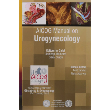 AICOG MANUAL ON UROGYNECOLOGY book by Malhotra Jaideep