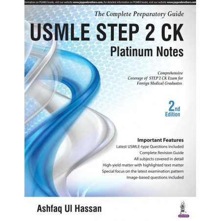 Usmle Step 2 Ck Platinum Notes (The Complete Preparatory Guide) book by Hassan Ashfaq Ui