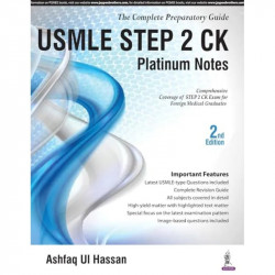 Usmle Step 2 Ck Platinum Notes (The Complete Preparatory Guide) book by Hassan Ashfaq Ui - Back Cover