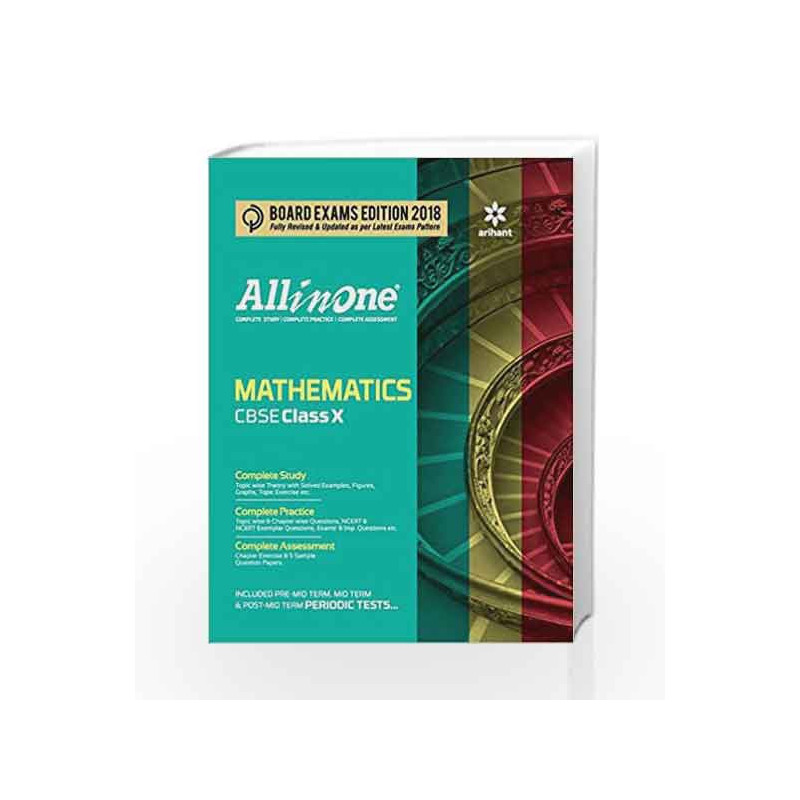 All in one MATHEMATICS class 10th by Arihant experts Book-9789311124339