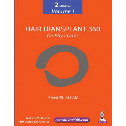 HAIR TRANSPLANT 360 VOL.1 FOR PHYSICIANS book by Lam Samuel M