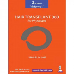 HAIR TRANSPLANT 360 VOL.1 FOR PHYSICIANS book by Lam Samuel M - Back Cover