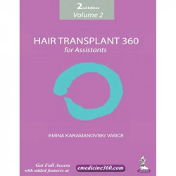 HAIR TRANSPLANT 360 VOL-2 FOR ASSISTANTS book by Vance Emina Karamonavoski - Back Cover
