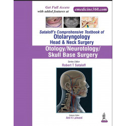 SATALOFF'S COMPREHENSIVE TB.OF OTOLARY.HEAD&NECK SURGERY OTOLOGY/NEUROTOLOGY/SKULL BASE SUR.VOL.1 book by Lalwani Anil K.