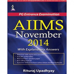 AIIMS November 2014 (POD) book by Upadhyay Rituraj