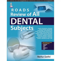 Roads:Review Of All Dental Subjects book by Sethi Neha - Back Cover