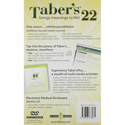 TABER'S CYCLOPEDIC MEDICAL DICTIONARY THUMB INDEX WITH DVD book by F.A. Davis Company - Additional Image 4