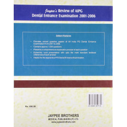Jaypee's Review of AIPG Dental Entrance Examination (2001-2006) (with Explanatory Answers) book by Gupta - Additional Image 3