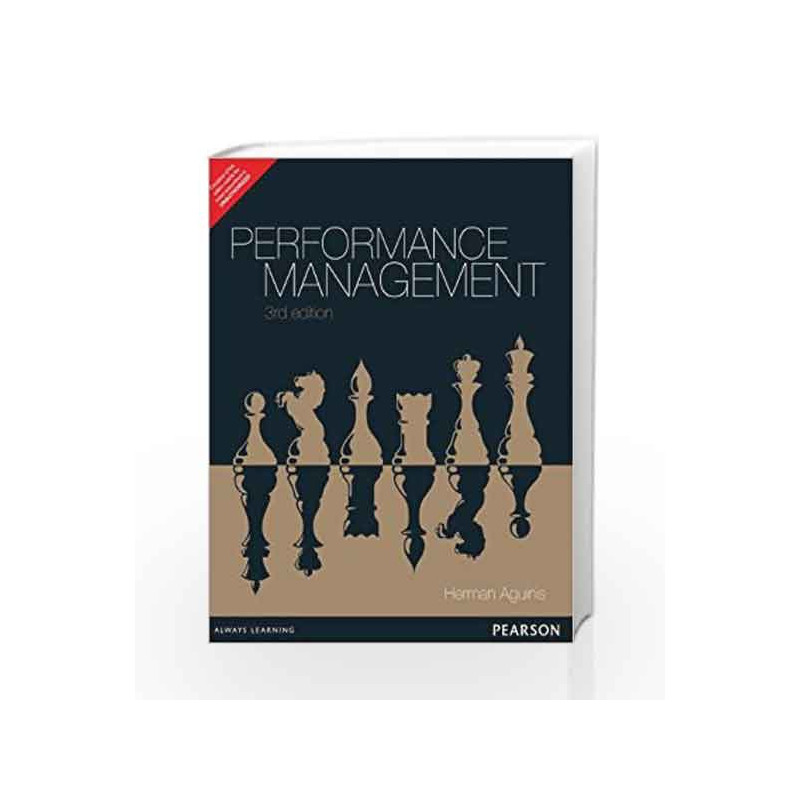 Performance Management, 3e by Aguinis Book-9789332518155