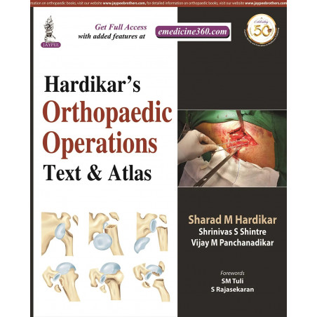 HARDIKAR’S ORTHOPAEDIC OPERATIONS: TEXT & ATLAS book by Sharad M Hardikar