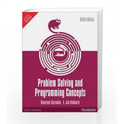 Problem Solving and Programming Concepts, 9e by Sprankle Book-9789332518841
