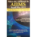 MED PG THRISSUR AIIMS RECALL MAY 2012 book