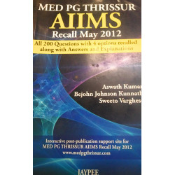 MED PG THRISSUR AIIMS RECALL MAY 2012 book
