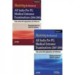 Mastering The Review of All india Pre Pg Medical Entrance Examination(2007-2005)- 2 Vols book by Shafi