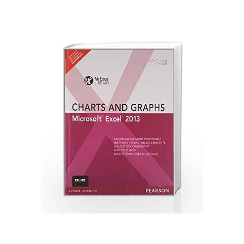 Excel 2013 Charts and Graphs, 1e by Jelen Book-9789332523944