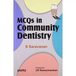 MCQS IN COMMUNITY DENTISTRY book by Saravanan - Back Cover