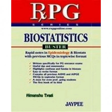 Biostatistics Buster (RXPG Series) book by Himanshu Tyagi