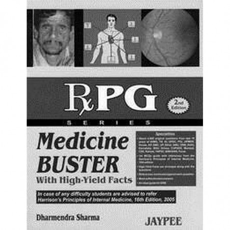 Rxpg Series Medicine Buster with High-Yield Facts book by Sharma
