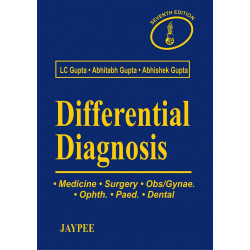 Differential Diagnosis (Medicine, Surgery, Obs/Gynae, Ophth, Paed, Dental) book by Gupta