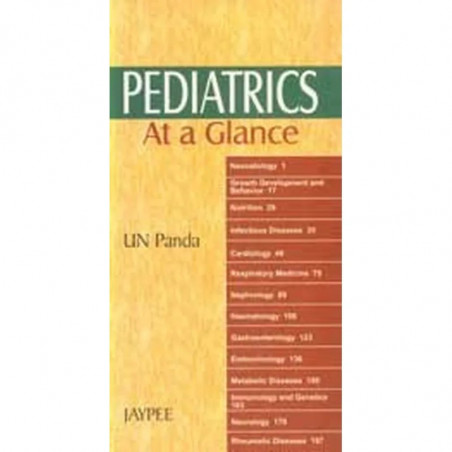 Pediatrics at a Glance book by U.N. Panda