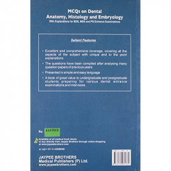 MCQs on Dental Anatomy, Histology and Embryology book by Chandra - Additional Image 4