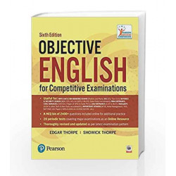 Objective English 6e: For Competitive Examination by Thorpe Book-9789332547070