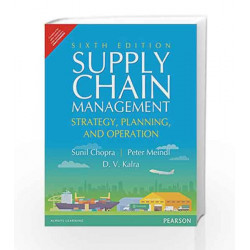 Supply Chain Management 6/e by Chopra/Kalra Book-9789332548237