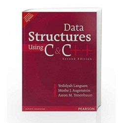 Data Structures Using C and C+ by Langsam / Augenstein / Tenenbaum Book-9789332549319