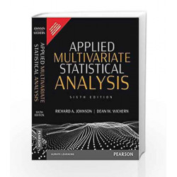 Applied Multivariate Statistical Analysi by Johnson/Wichern Book-9789332549555