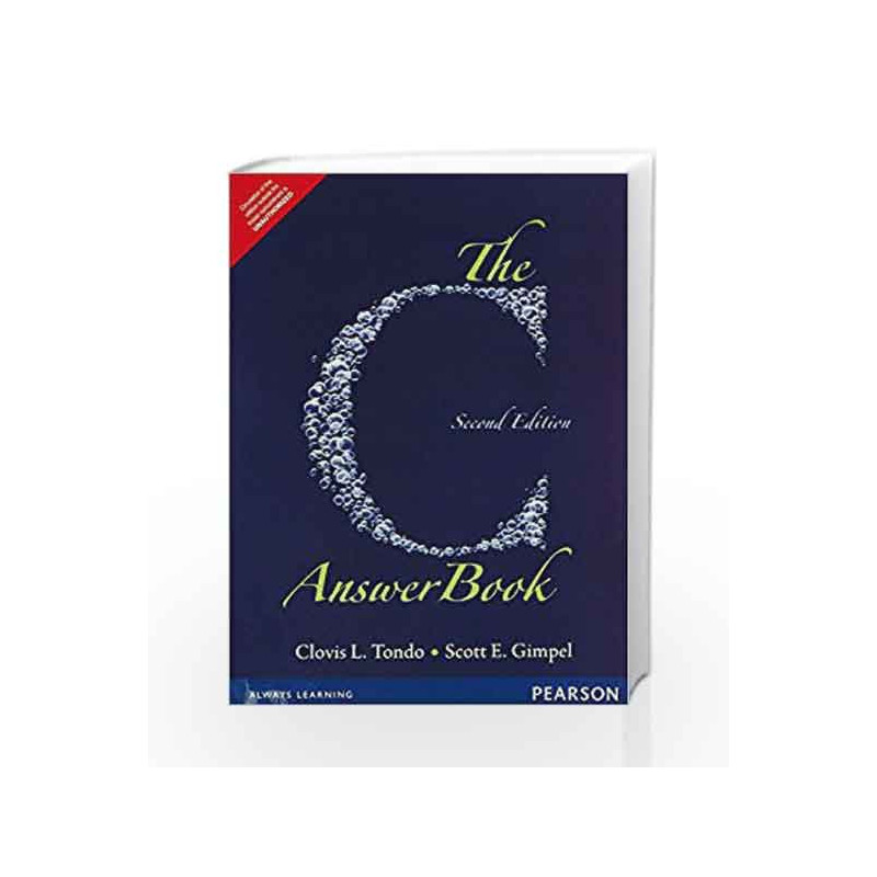 The C Answer Book by Tondo Book-9789332549739
