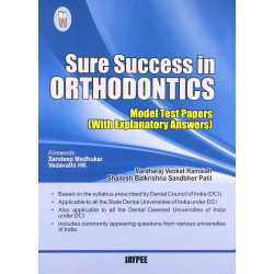 Sure Success in Orthodontics Model Test Papers (With Explanatory Answers) book by Ramaiah
