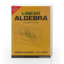 Linear Algebra by Kenneth M Hoffman Book-9789332550070
