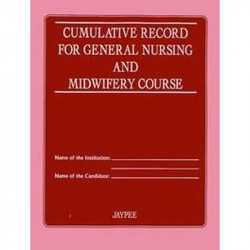 Cummulative Records for General Nursing and Midwifery Course book by Salins