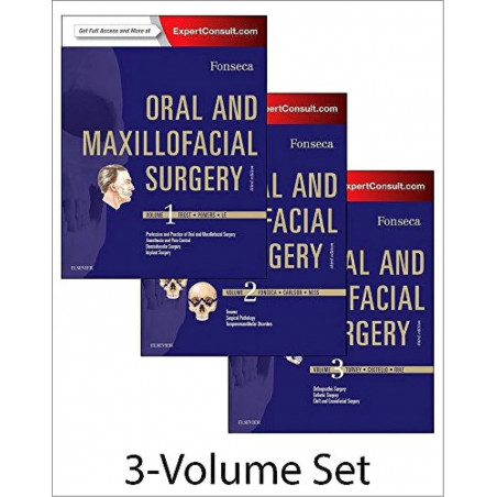 ORAL AND MAXILLOFACIAL SURGERY 3 VOL SET 3ED (HB 2018): 3-Volume Set book by Raymond J. Fonseca DMD